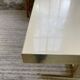 Brass table 1970 Italian lacquer