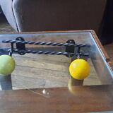 Wall-mounted coat rack