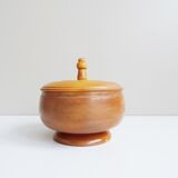 wooden box mid century