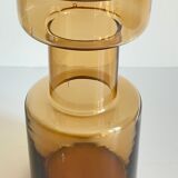 Vase design in blown glass 70s