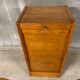 industrial furniture notary binder has vintage J-B curtain 1960S