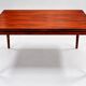 Rosewood table from the 1960s by Johannes Andersen.
