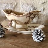 Jules Vieillard Bordeaux Ironstone Sauce Boat