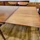 Danish teak table Scandinavian design by Johannes Andersen