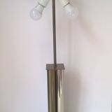 Sciolari style metal table lamp base 1970