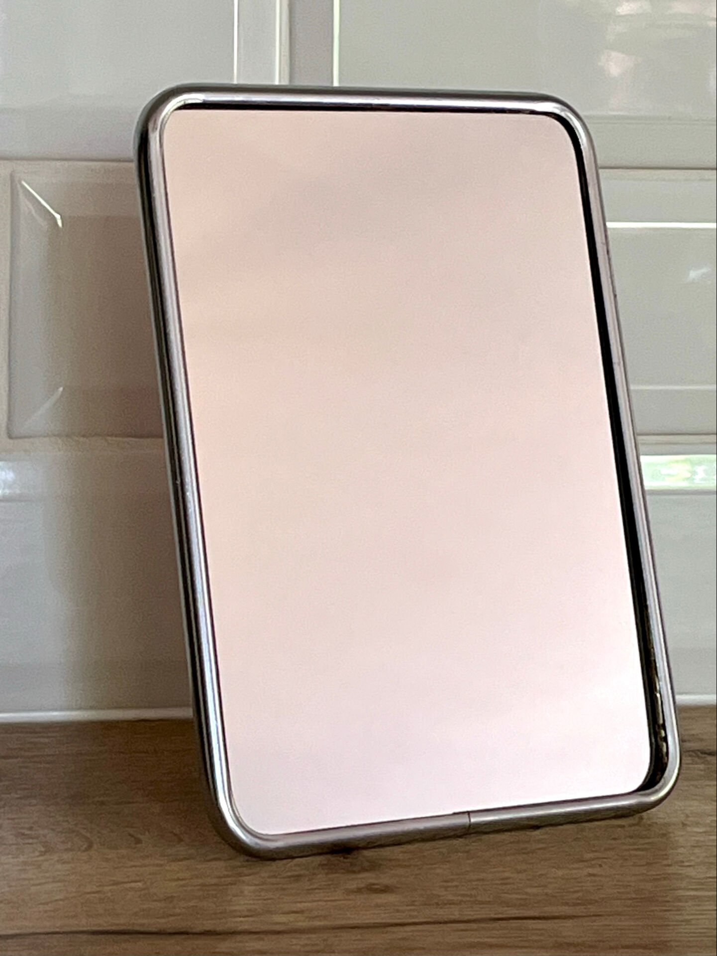 Small barber's mirror