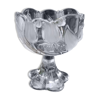 Glass cup and frosted glass