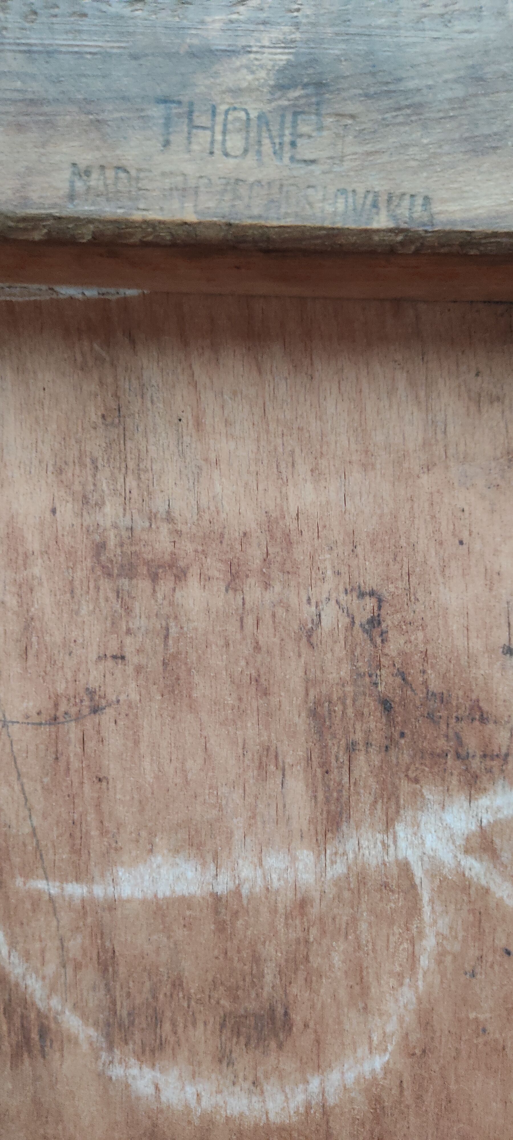 4 bistro chairs 50s Thonet