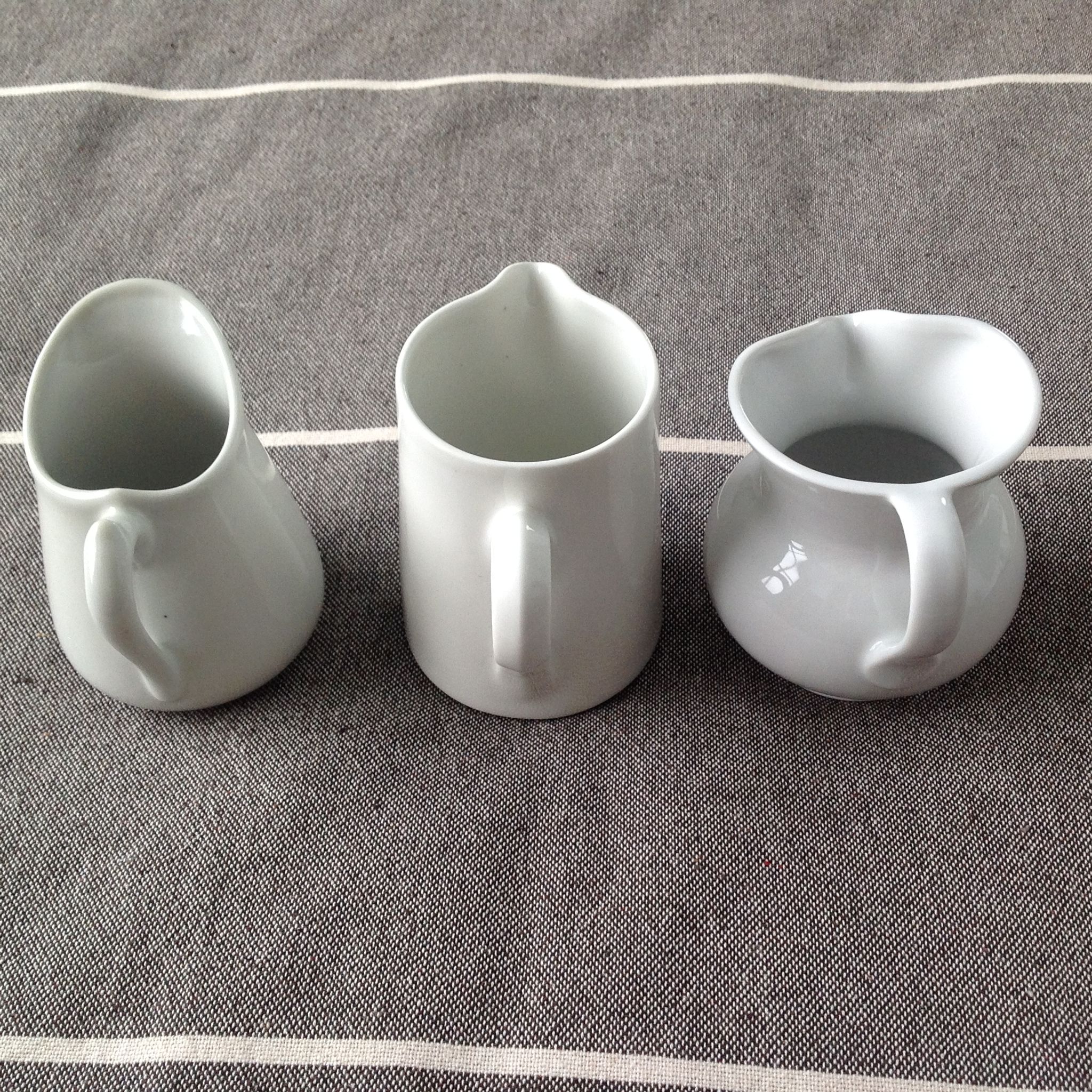 Trio de pots à crème
