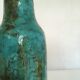 Vase de céramique en terre émaillée années 60s