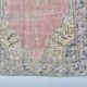 Tapis de sol vintage turc orange sku 3336