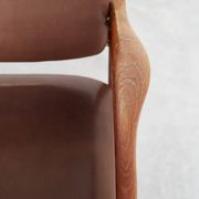 Vintage Captain's Chair in Teak by Erik Buch for Ørum Møbler