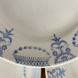 Colonial ironstone dessert plates Moulin des Loups