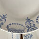 Colonial ironstone dessert plates Moulin des Loups