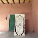 Tapis Berbére beige Azilal -  191 x 79 cm