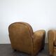 Paire de fauteuils club, années 30
