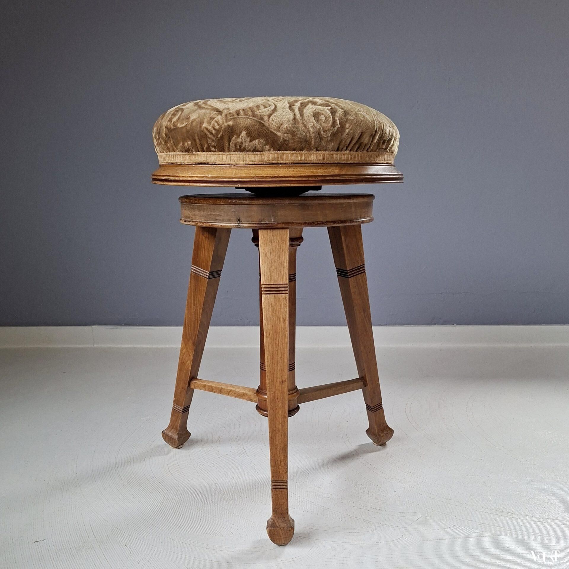 Art deco piano stool, 1920/1930