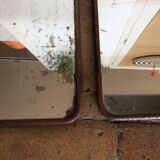 Triptych barber mirror - 57x24cm