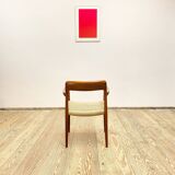 Mid century teak armrest chair by Niels O. Møller for J.L. Moller, Model 56, Denmark, 1950s