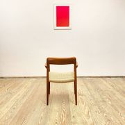 Mid century teak armrest chair by Niels O. Møller for J.L. Moller, Model 56, Denmark, 1950s