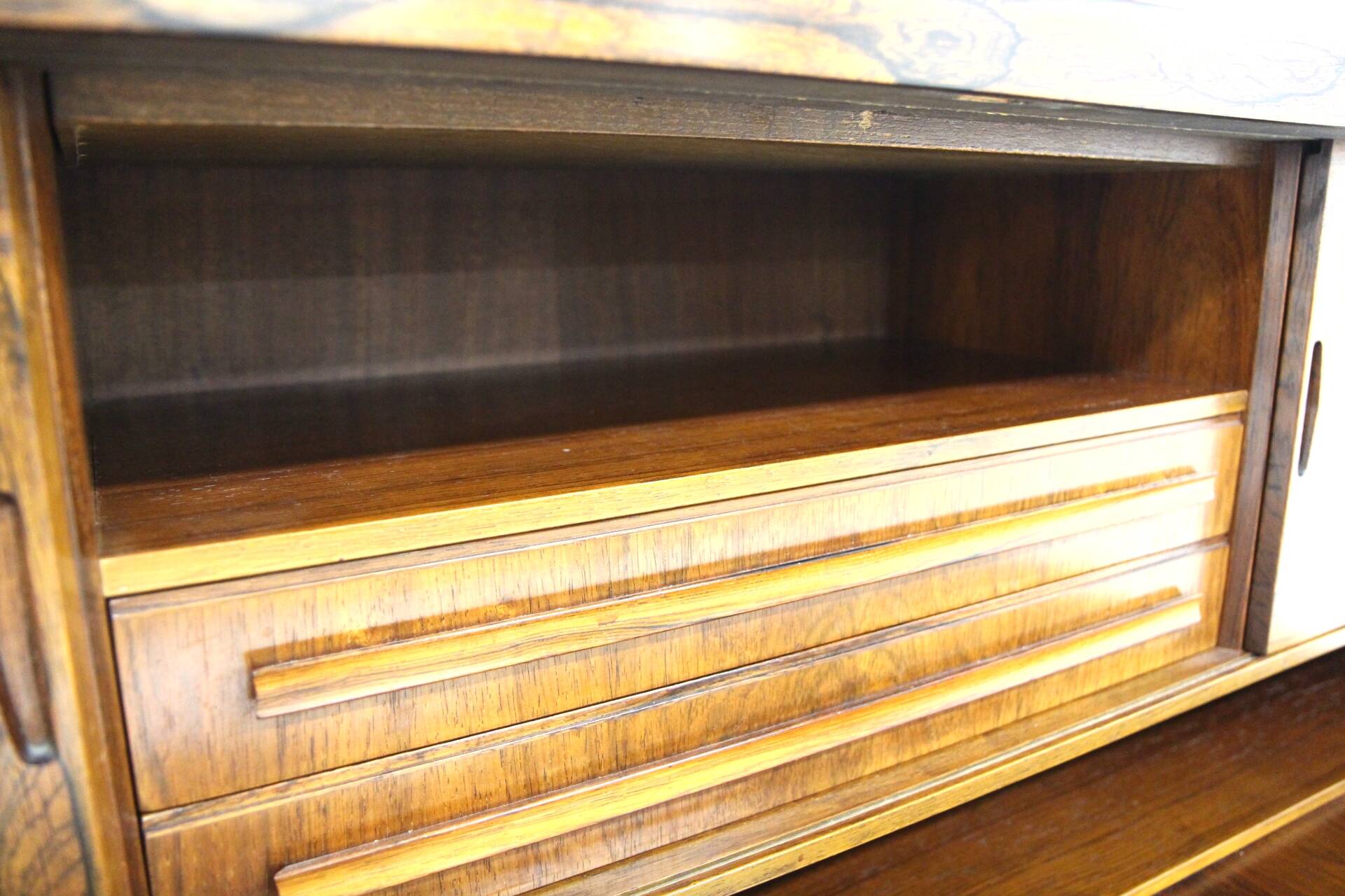 Rosewood secretary desk, Sigfrid Omann, Denmark, 1960