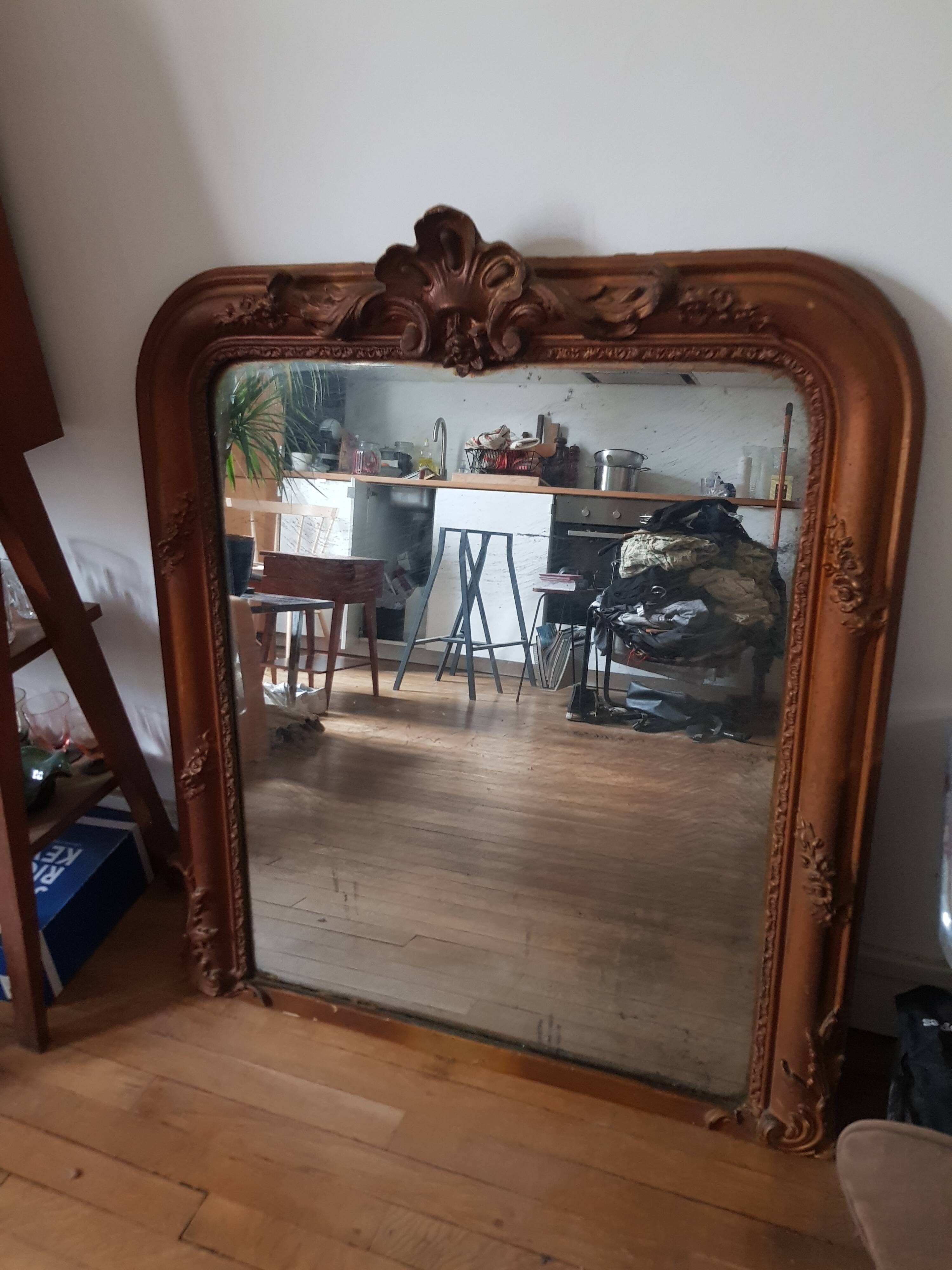 Antique mirror