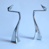 Swan Candlesticks by Matthew Hilton