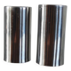 Vintage stainless steel salt and pepper shakers – Scandinavian minimalist design