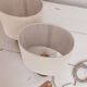 Duo sandstone bedside lamps