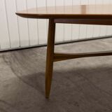Coffee table XXL Scandinavian teak 178cm 1965