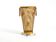 Large Mid-Century Regency umbrella stand made of gilded metal, Italy 1960s
