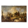 Napoleonic battle scene, oil on canvas, 19th century
