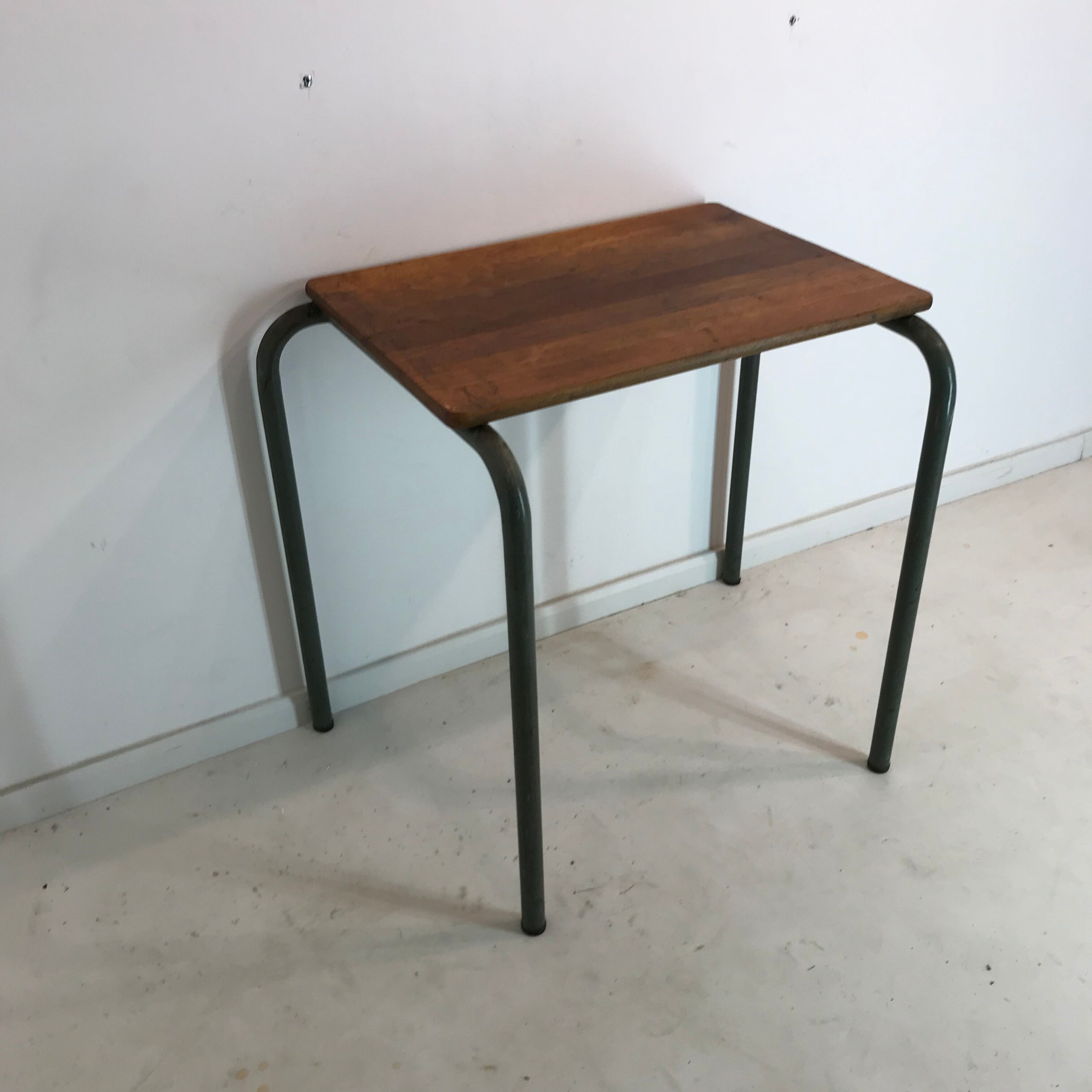 Student desk in the 1950