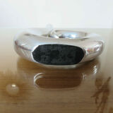 Design candle holder in cast aluminum 80s