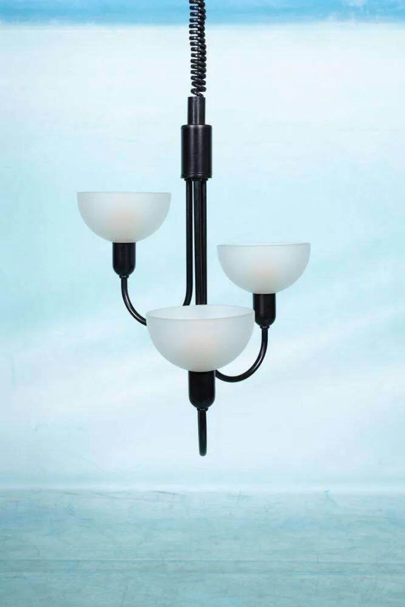 Suspension style Memphis années 60, lampe vintage réglable