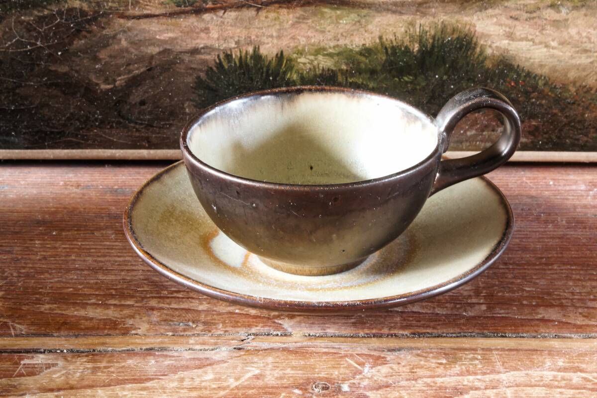 Charles Greber iridescent ceramic tea set