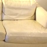 Roche Bobois 3-seater leather sofa