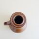 Brown vase by Manfred Buchholz