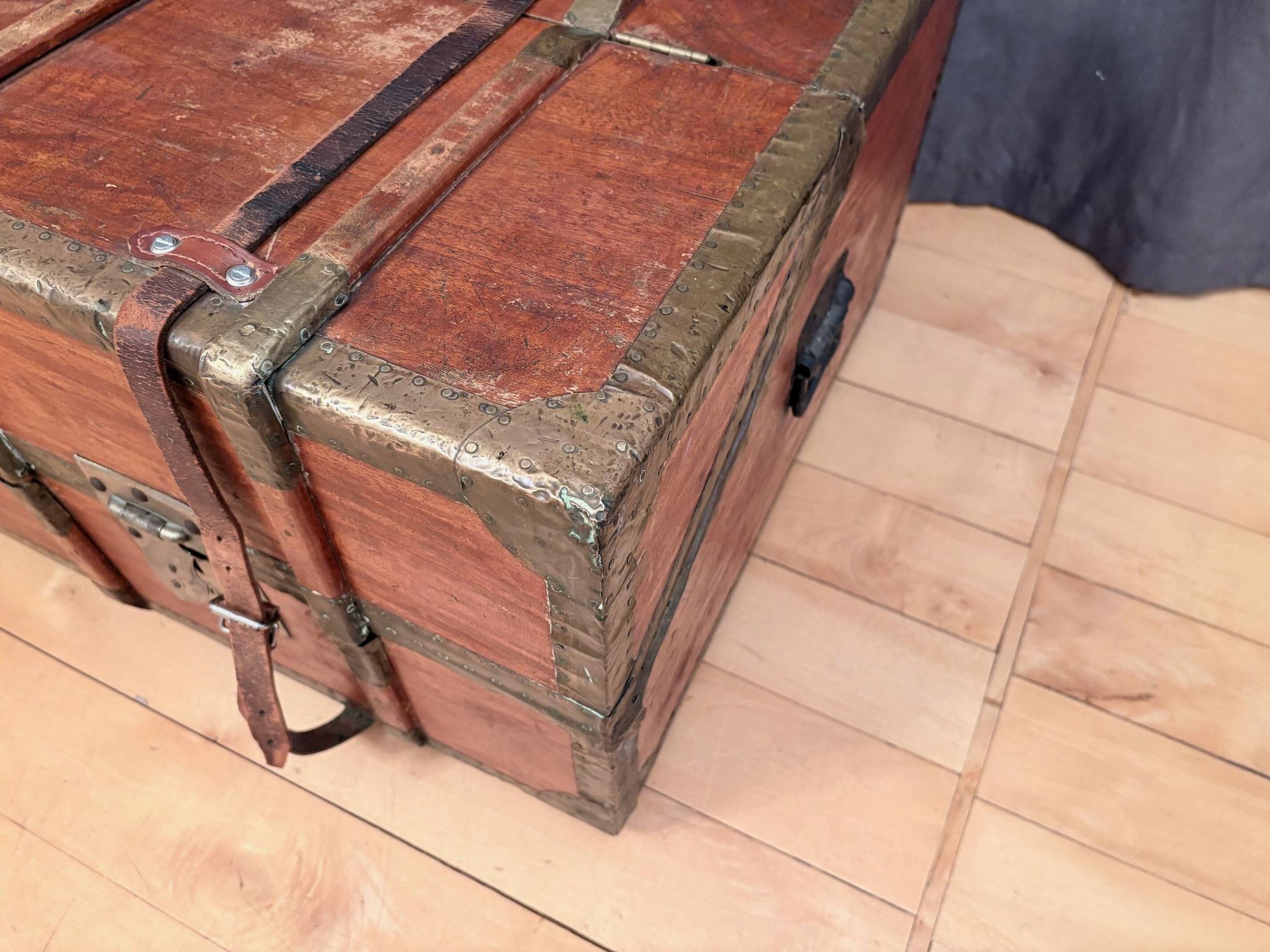 French officer's cabin trunk, mid-19th century