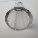 old glass sprinkler, brass stopper