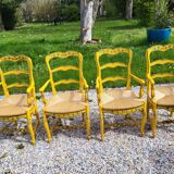4 fauteuils style provencal