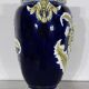 Earthenware vase, faience factory of fives lille - early twentieth century