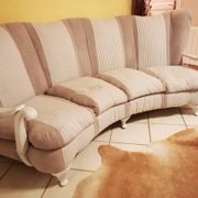 Baroque style curved sofa