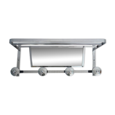 Porte manteaux porte-chapeau miroir art déco