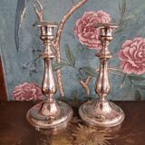Pair of Christofle candlesticks