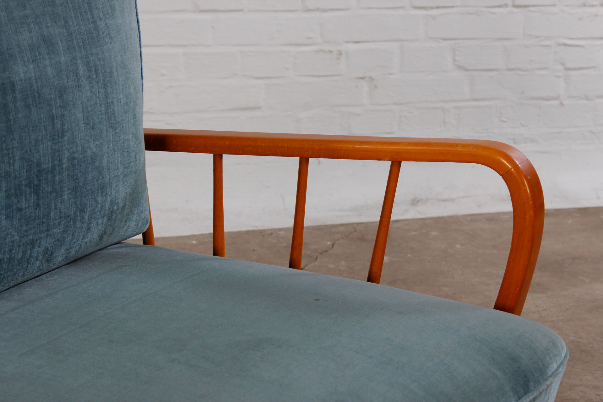 Vintage Daybed Sofa 3 Sitzer Mid Century 60er 50er