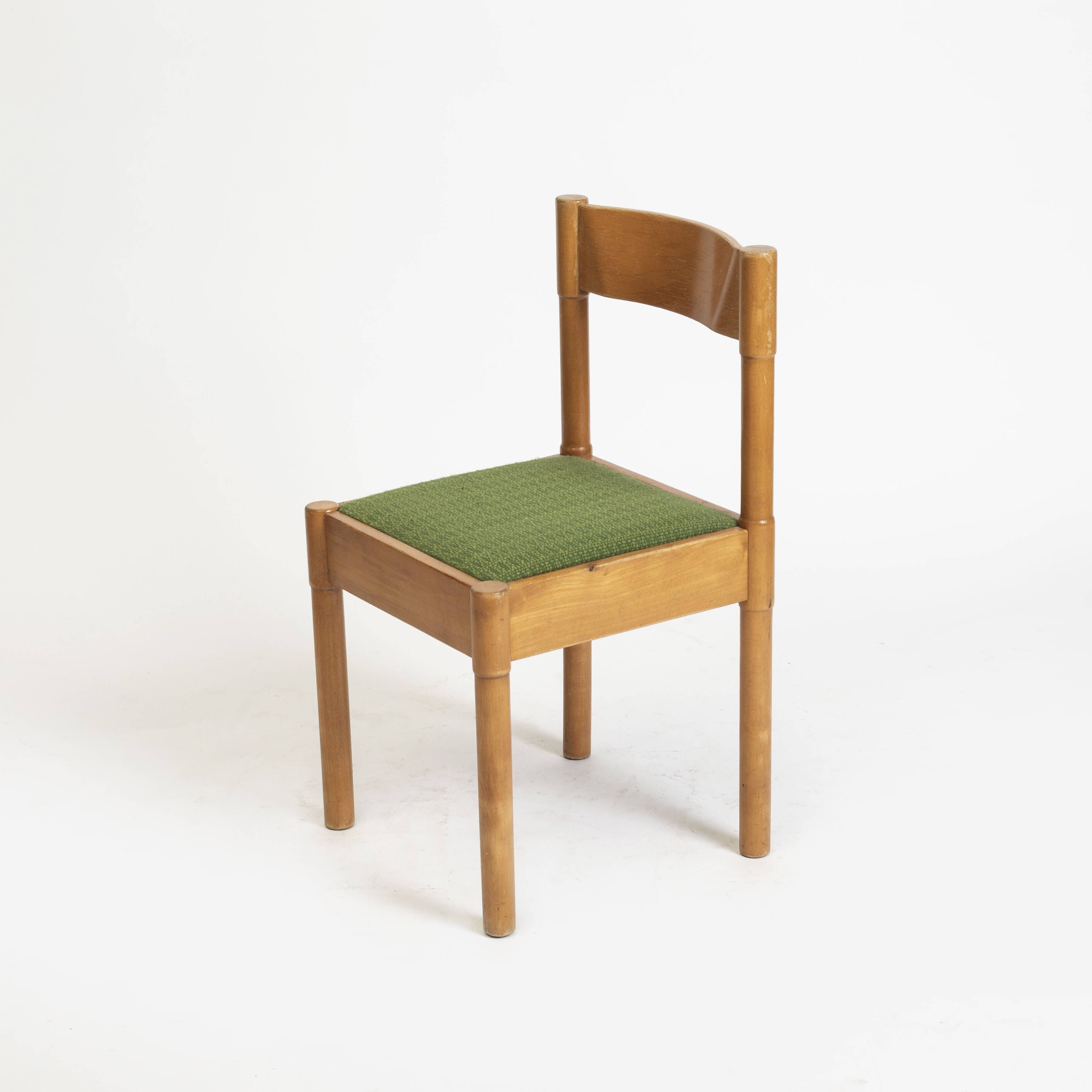 Set of 6 'Box' dining chairs in Magistretti style, Poland, 1970s