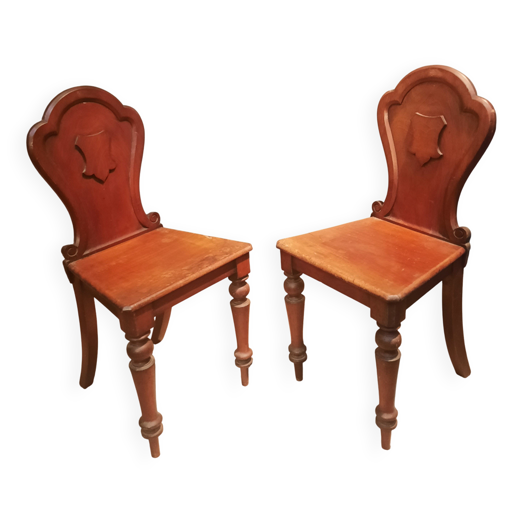 Pair of stool chairs
