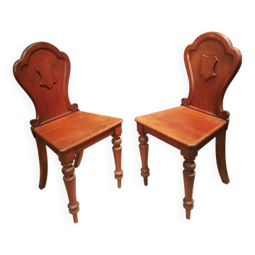 Pair of stool chairs