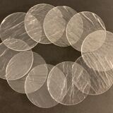 10 textured altuglas coaster